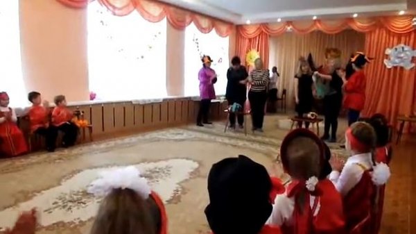 Осень, подготовительная группа(полный утренник)