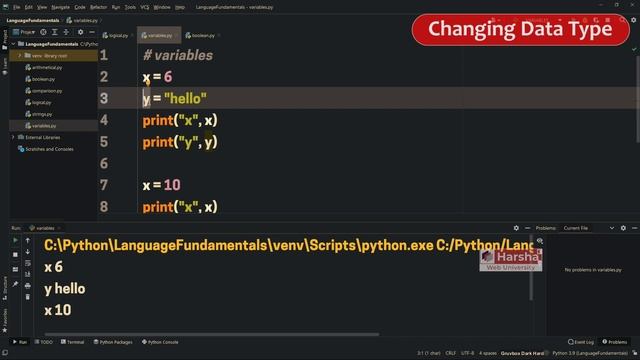 #09 Variables | Python Tutorial for Beginners смотреть онлайн