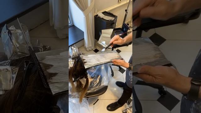 рельефное окрашивание шатуш окрашивание волос омбре стрижка Haircolor Haircut Balayage Blonde