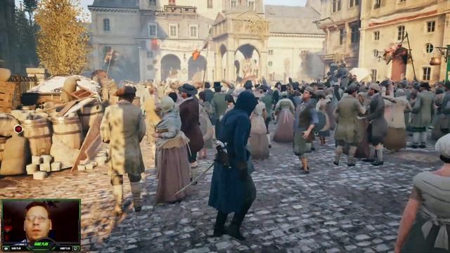 Assassin’s Creed : Unity ✖ Стрим прохождение #2 Вступаем в братство? смотреть онлайн