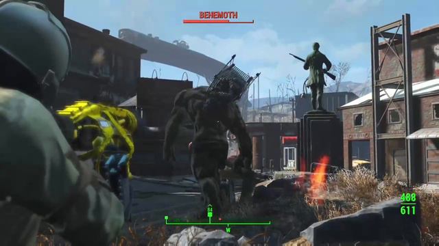 BLOWING STUFF ACROSS THE MAP! (Fallout 4 Mods) смотреть онлайн