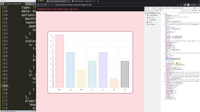 How to Create Horizontal Scroll Bar with Fixed Y Scale in Chart JS смотреть онлайн