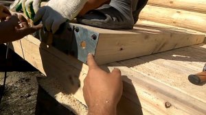 Немного о КОМПЕНСАТОРАХ усадки сруба # Как пристроить террасу к бане