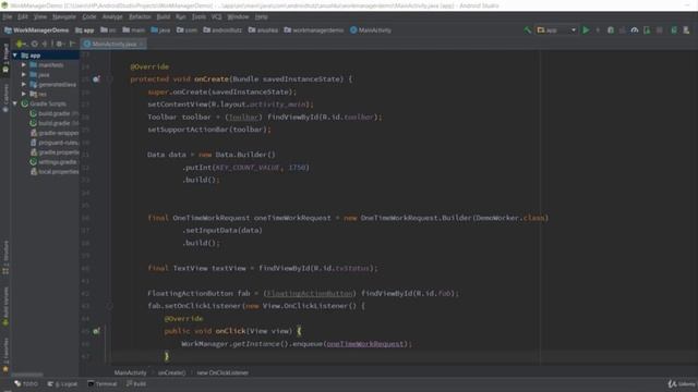 Android tutorial | Android components Work Manager смотреть онлайн