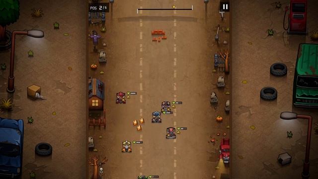 Rude Racers 2D Combat Racing Gameplay (PC Game) смотреть онлайн