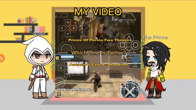 Altaïr Ibn-La'Ahad & Prince Of Persia React Each Other смотреть онлайн