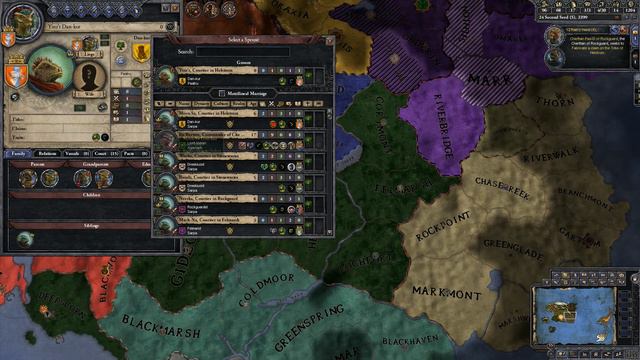 The Elder Kings Wersja 2.0! - Gramy w Crusader Kings 2 - Niech żyje wódz #08 смотреть онлайн