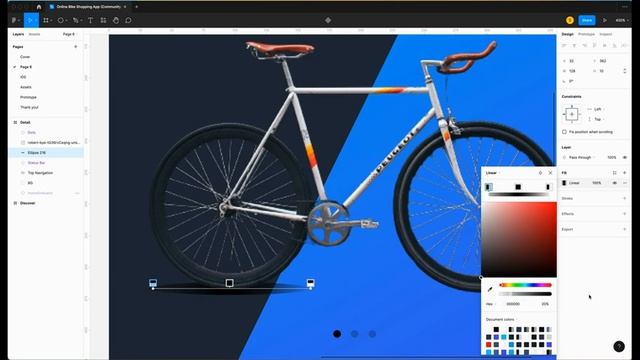 Figma UI Design Course - Create a Bike Shopping App смотреть онлайн