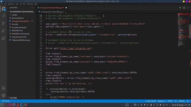 Download Instagram Profile Using Telegram Bot | InstaScraperBot | Diploma Graduate смотреть онлайн