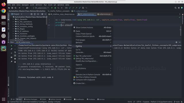 Python :Execute linux terminal commands from Python Script using Subprocess Module | Print stdout смотреть онлайн
