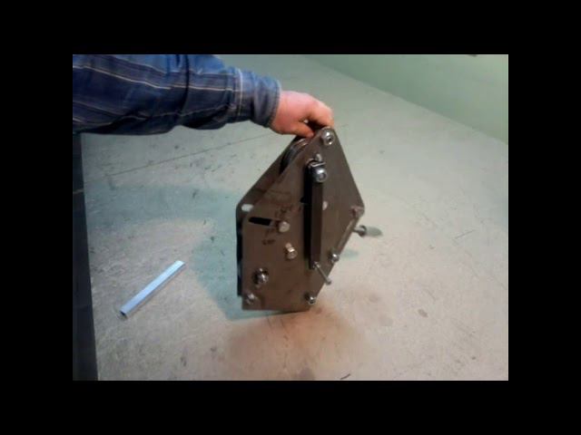 Гибочный станок для мотовелосипеда КОМЕТА смотреть онлайн