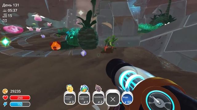 Slime Rancher - Мозаичный слайм, фазовый лимон, грушовник, древняя вода и мозаичный плорт смотреть онлайн