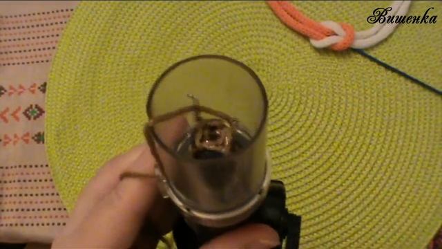 КОЛЬЕ из шнуров, связанное на мини-мельнице смотреть онлайн