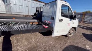 Эвакуатор ГАЗель Некст / Сдвижная платформа на ГАЗель часть 3