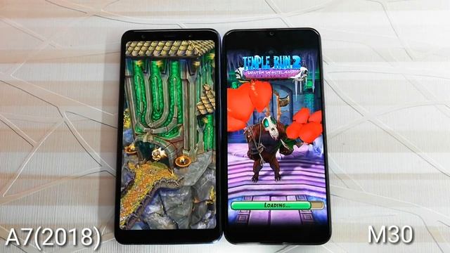 Samsung Galaxy M30 vs Galaxy A7 (2018) Speed Test Comparison? смотреть онлайн
