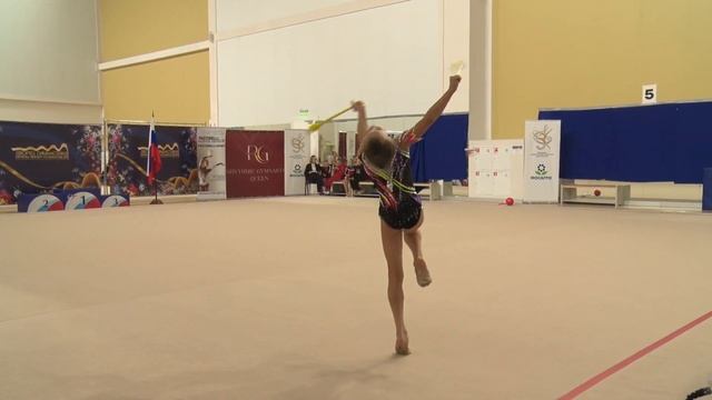 Соревнования по художественной гимнастике "Весенние каникулы" 2023 Садовникова Анастасия Булавы смотреть онлайн