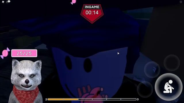 СОБЕРИ КОНФЕТЫ ЧТОБЫ ВЫЖИТЬ В РОБЛОКС! Trick Or Treat Roblox смотреть онлайн