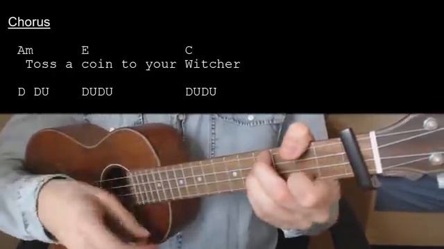 The Witcher – Toss A Coin To Your Witcher EASY Ukulele Tutorial With Chords / Lyrics смотреть онлайн