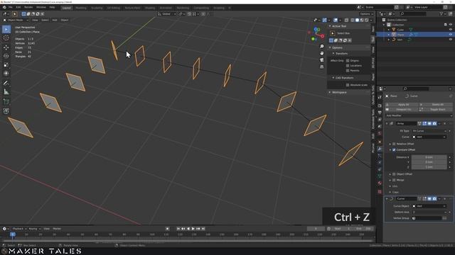 Advanced Arrays, Instancing & Curves| Learn Blender 2.9 / 3.0 Through Precision Modeling | Part- 28 смотреть онлайн