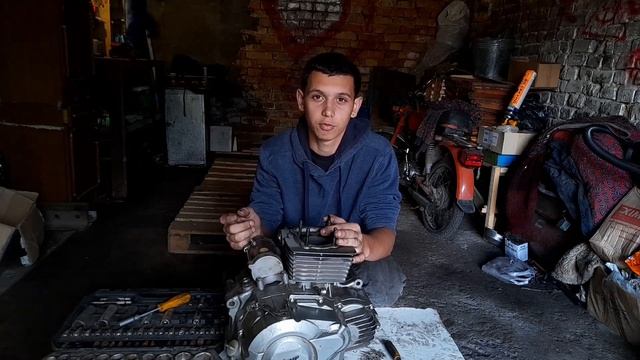 Разбор двигателя 165 FM 250 кубов! смотреть онлайн
