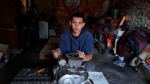 Разбор двигателя 165 FM 250 кубов!