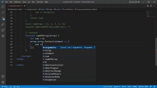 How to Get the Sum of an Array in JavaScript | JavaScipt Problem Solving | Learn With Sazzad смотреть онлайн