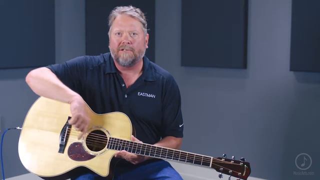 Eastman HE422CE Acoustic Electric Guitar смотреть онлайн