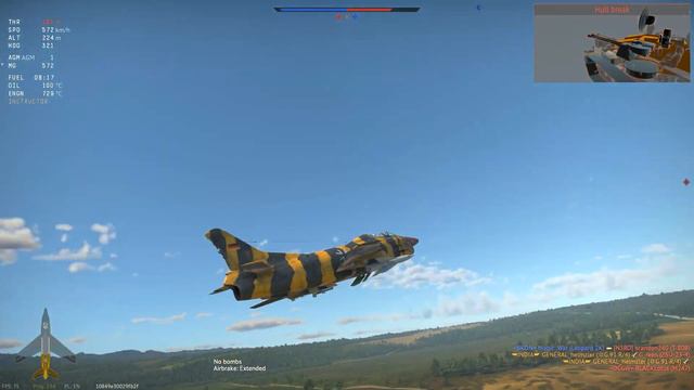 G.91 R/4, 3 kills in 5 seconds for Warthunder thunder show! [GENERAL_helmzler] смотреть онлайн