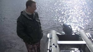 Первый запуск и правильная обкатка мотора Yamaha 9.9 (15)+Лодка Ривьера 360.