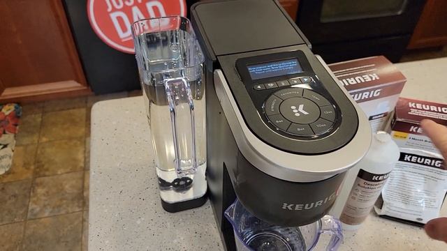 How To Descale Keurig K-Supreme SMART Coffee Maker with Keurig Descaling Solution DESCALE MODE смотреть онлайн