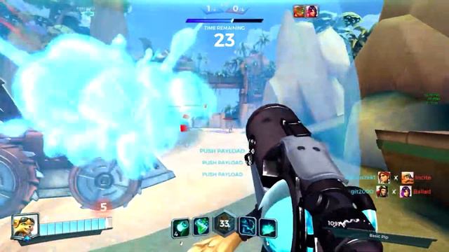 Paladins первая игра и вин [БЕЗ МИКРОФОНА!] смотреть онлайн