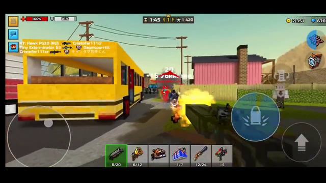 Выполнил Все Элитные Испытания и получил оружие Зазеркаливатель. Pixel gun 3D . Пиксель ган 3Д. смотреть онлайн