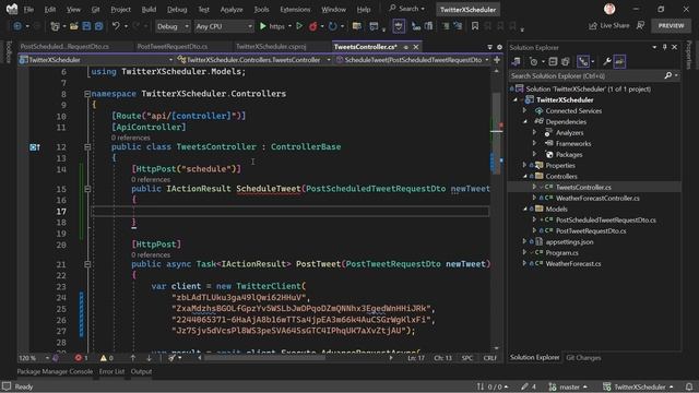 Build a Twitter/X Scheduler with .NET 8 & Hangfire ? смотреть онлайн