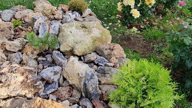 Каменистая горка своими руками. смотреть онлайн