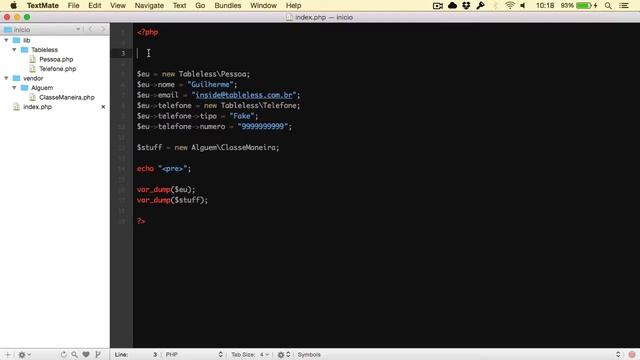 [php] Namespaces смотреть онлайн