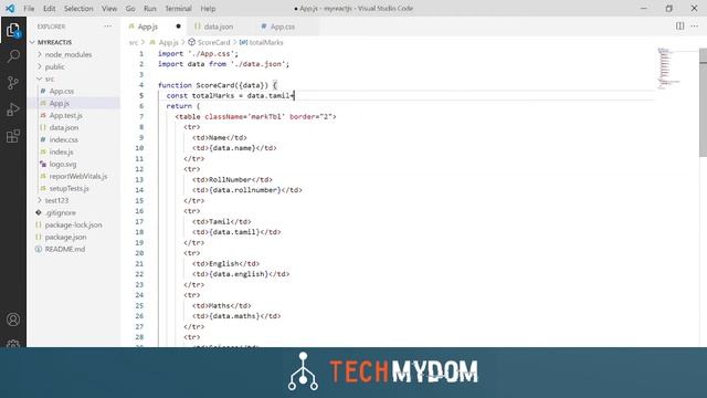 Array map method using ReactJS смотреть онлайн