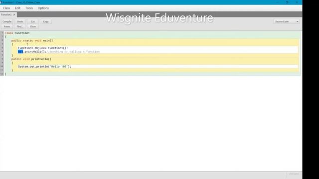 Function - Part 1 - Class 10 - ICSE - Java смотреть онлайн