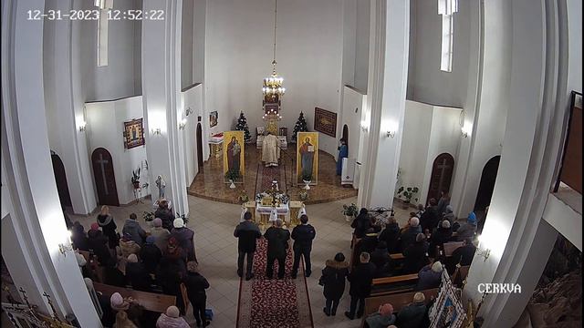 Божественна Літургія (31.12.2023) смотреть онлайн