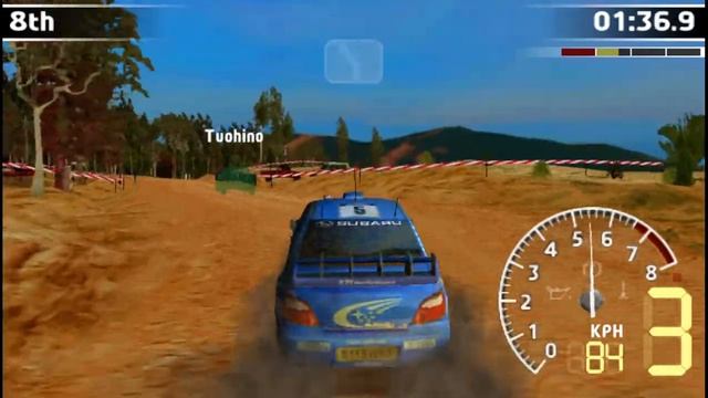 WRC FIA World Rally Championship PSP - PPSSPP Gameplay смотреть онлайн