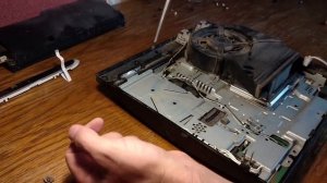 Разборка чистка PS3 Slim