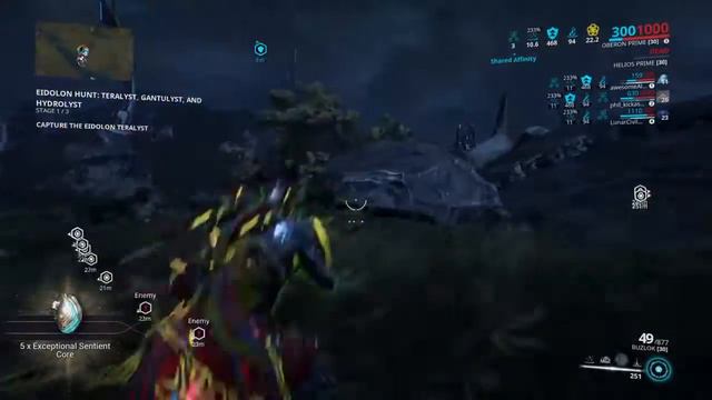 Warframe Buzlok VS Eidolon pt1 смотреть онлайн