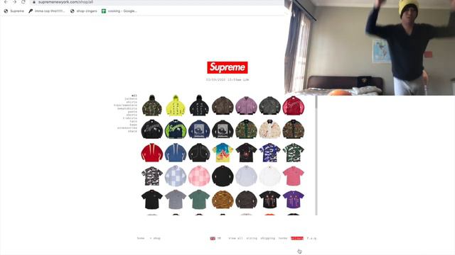 Supreme Live Cop Week 2! FW20 MANUAL CHECKOUT?? ( Nike X Supreme, Metal Folding Chair, Pewter Flask