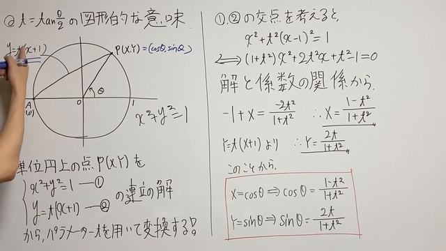 【高校数学 数Ⅱ】三角関数 t＝tanθ/2 に置き換える意味【ゼロマス 】 смотреть онлайн