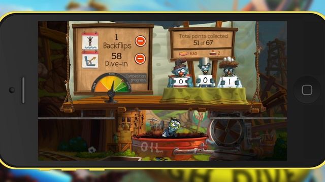 Обзор игры Zombie High Dive (iPhones.ru) смотреть онлайн