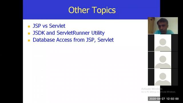 Java Server Pages Lecture2 смотреть онлайн