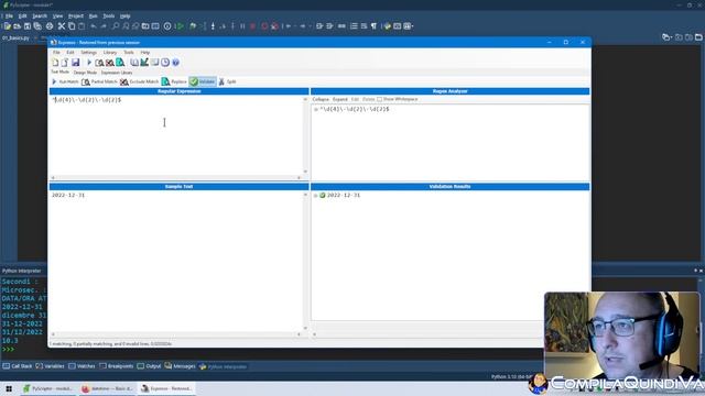 Live Coding - Impariamo Python assieme! ? Episodio 9: gestione date e ore, espressioni regolari смотреть онлайн
