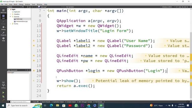 How to create Login Form in QT using C++ | Implement Grid Layout смотреть онлайн