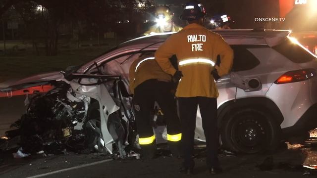 Two Women Killed In Horrific Head On Crash | Rialto смотреть онлайн
