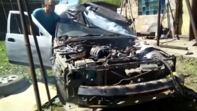 ВОССТАНОВЛЕНИЕ ЛЕГЕНДАРНОГО NISSAN SKYLINE  R33 - ПОДАРИЛИ ТРУПУ ВТОРУЮ ЖИЗНЬ!!! СКАЙ ЖИВИ!!!