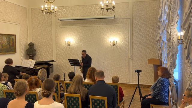 Э.Бозза Ария/ E.Bozza Aria (saxophone&fortepiano) смотреть онлайн